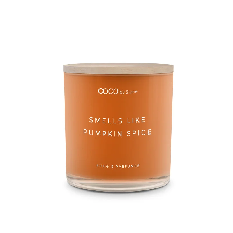 Christmas gift candles for cozy nights by the fireplace-11oz Smells Like Pumpkin Spice Candle