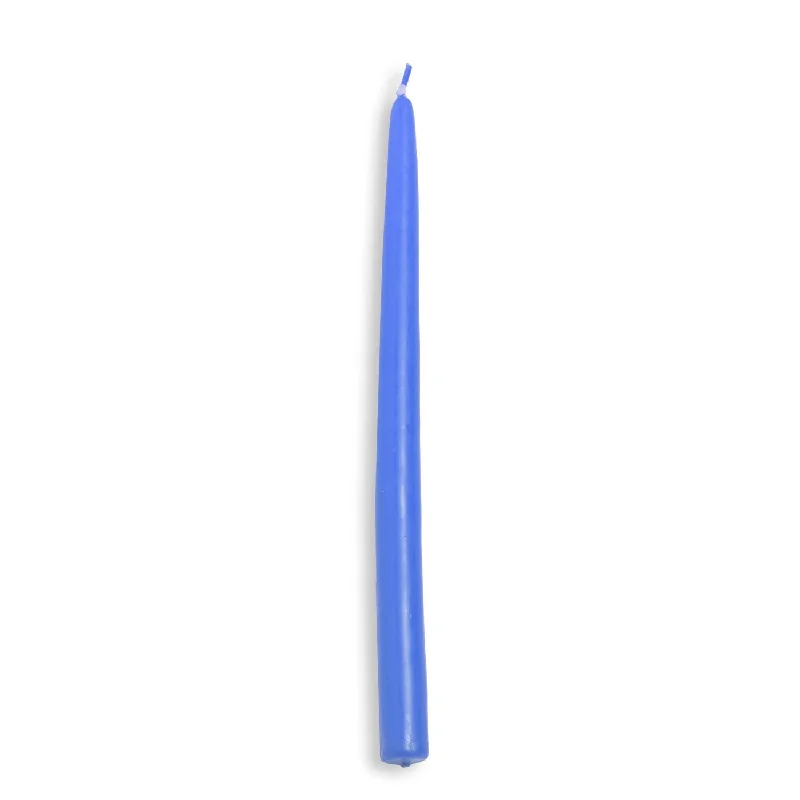 12" Single Light Blue Candle