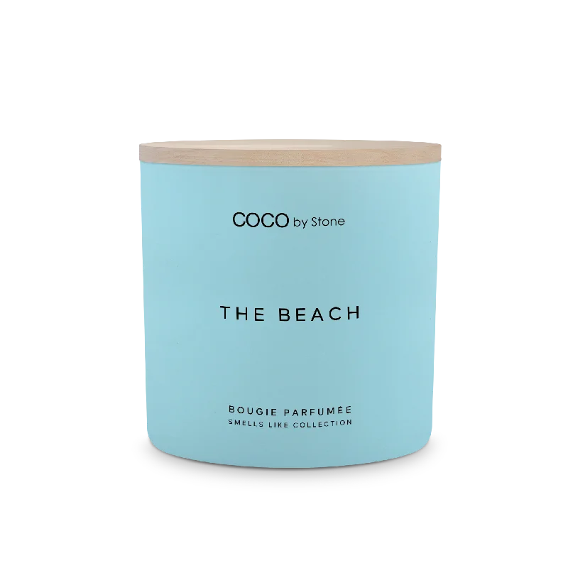 Christmas gift candles in adorable shapes for kids-15oz Smells Like The Beach Candle