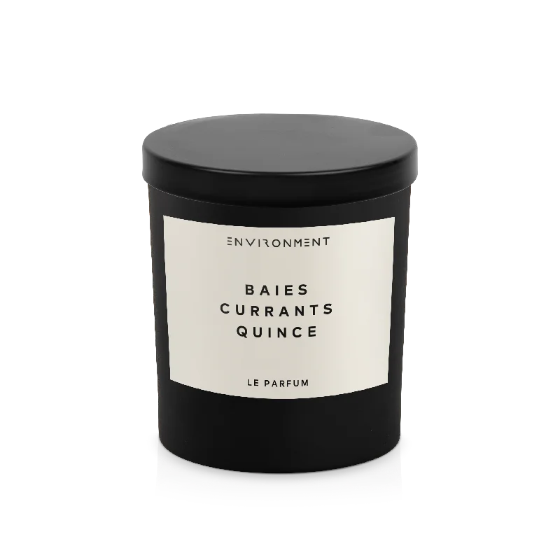 Advent Christmas gift candles for countdown gifts-8oz Baies | Currants | Quince Candle with Lid and Box (Inspired by Diptyque Baies®)