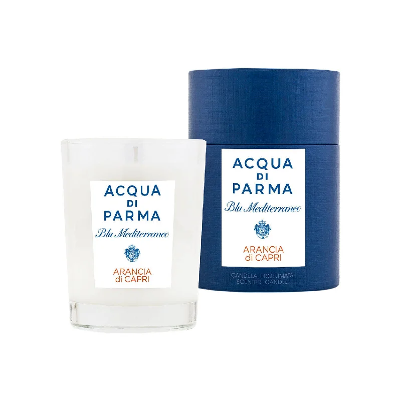 Special edition Christmas gift candles for collectors-Arancia di Capri Candle