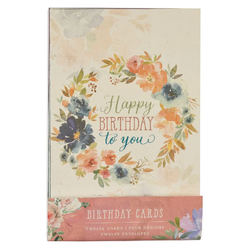 Travel blanket series for comfort on the go-Birthday Greeting Card Set With Envelopes