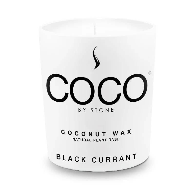 Unique Christmas gift candles for all occasions-Black Currant Natural Coconut Apricot Wax Candle