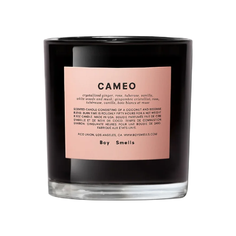 Eco-friendly Christmas gift candles for sustainability-Cameo Candle