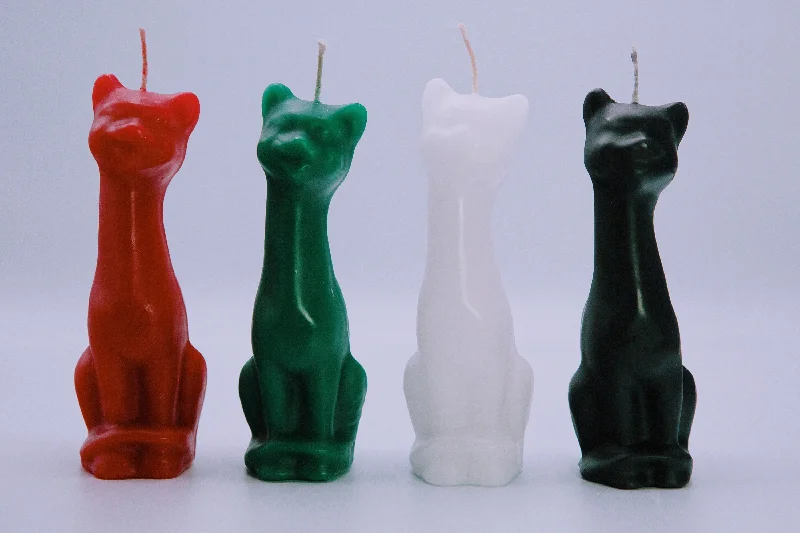 Christmas gift candles with cinnamon scent-Cat Candle