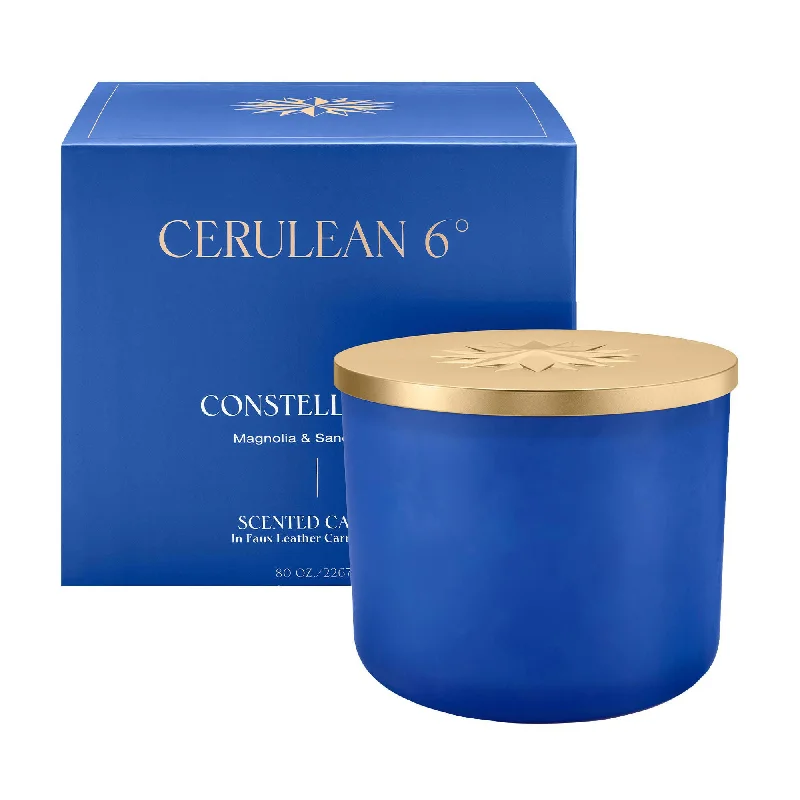 Artisan-crafted Christmas gift candles with Christmas motifs-Constellation 5-Wick Luxury Candle