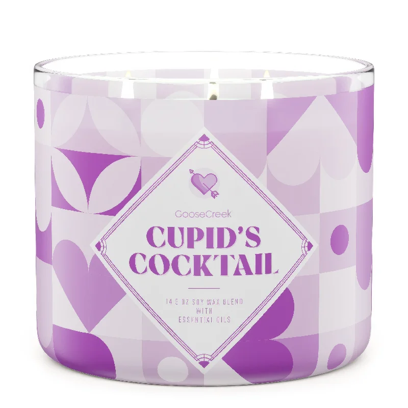 Christmas gift candles with rustic holiday designs-Cupid's Cocktail Large 3-Wick Candle