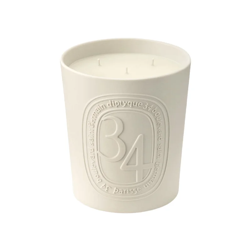 Eco-friendly Christmas gift candles with reusable containers-34 Boulevard Saint Germain Candle