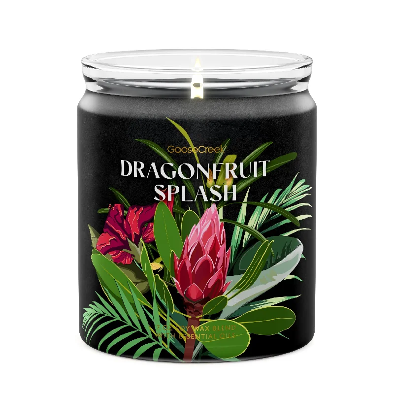 Luxury gift candles for Christmas with a holiday twist-Dragonfruit Splash 7oz Single Wick Candle