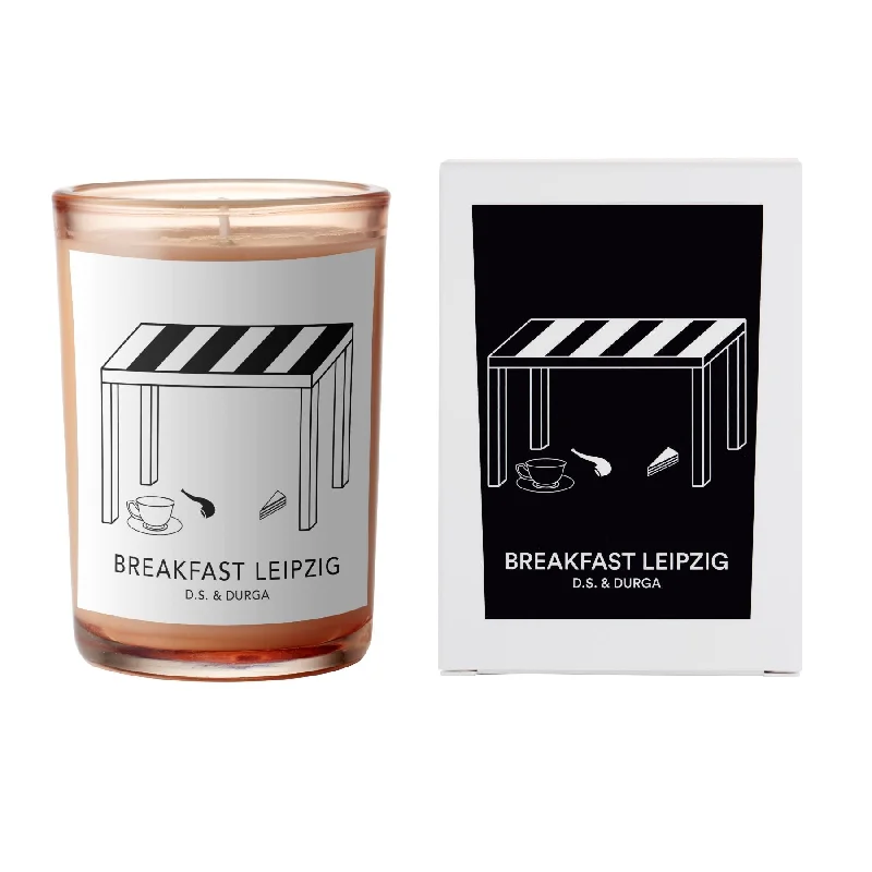 Soy wax Christmas gift candles for eco-friendly gifts-Breakfast Leipzig Candle