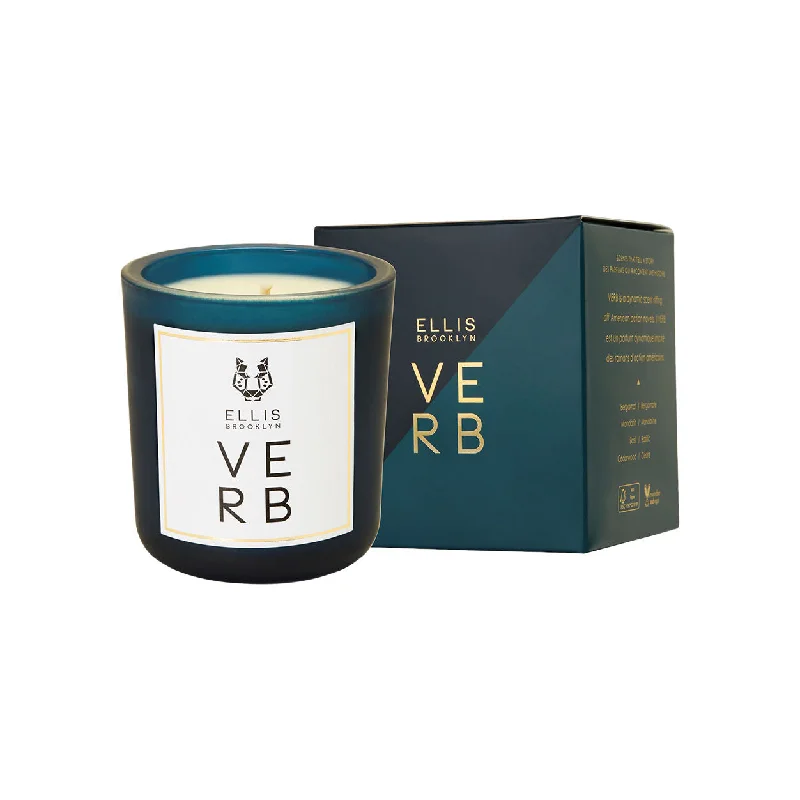 Christmas gift candles for mindfulness and relaxation-Verb Terrific Scented Candle