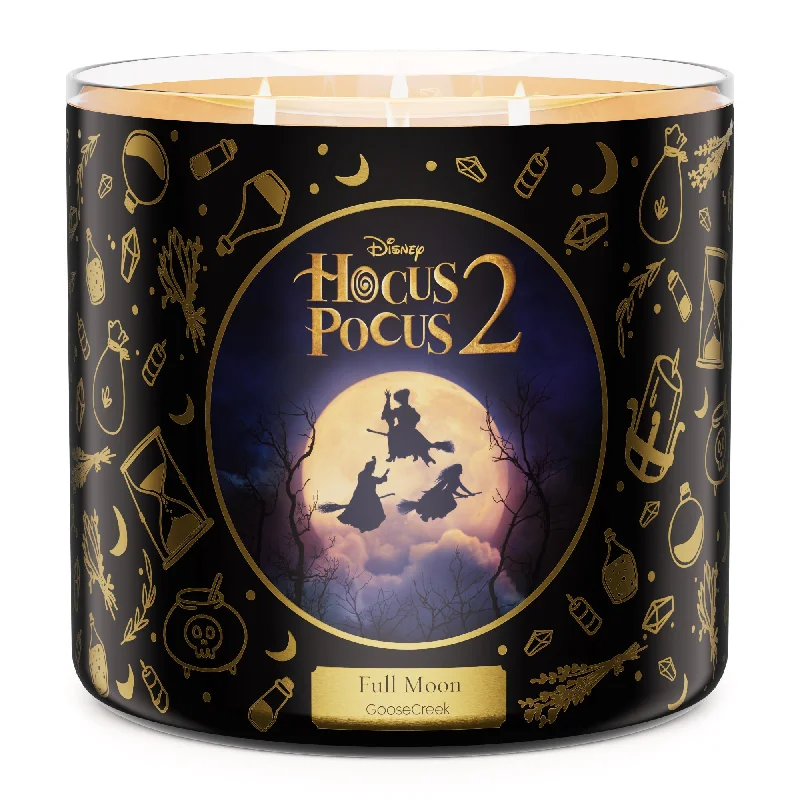 Handmade Christmas gift candles with natural ingredients-Full Moon 3-Wick Hocus Pocus 2 Candle