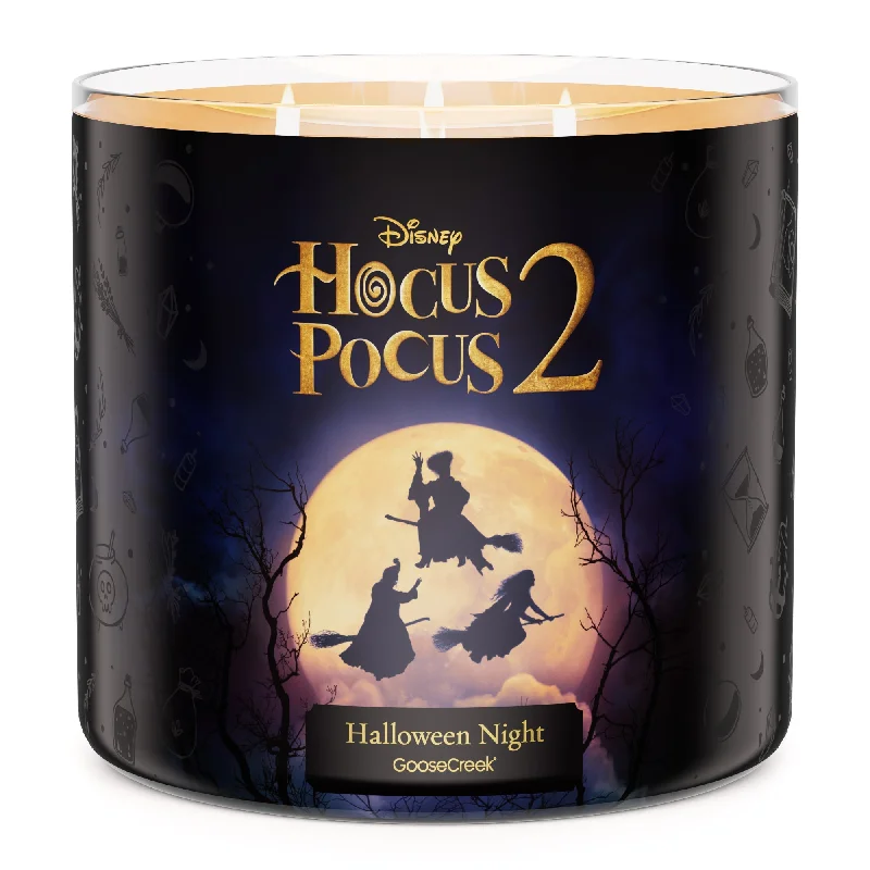 Small batch Christmas gift candles for unique gifting-Halloween Night 3-Wick Hocus Pocus 2 Candle