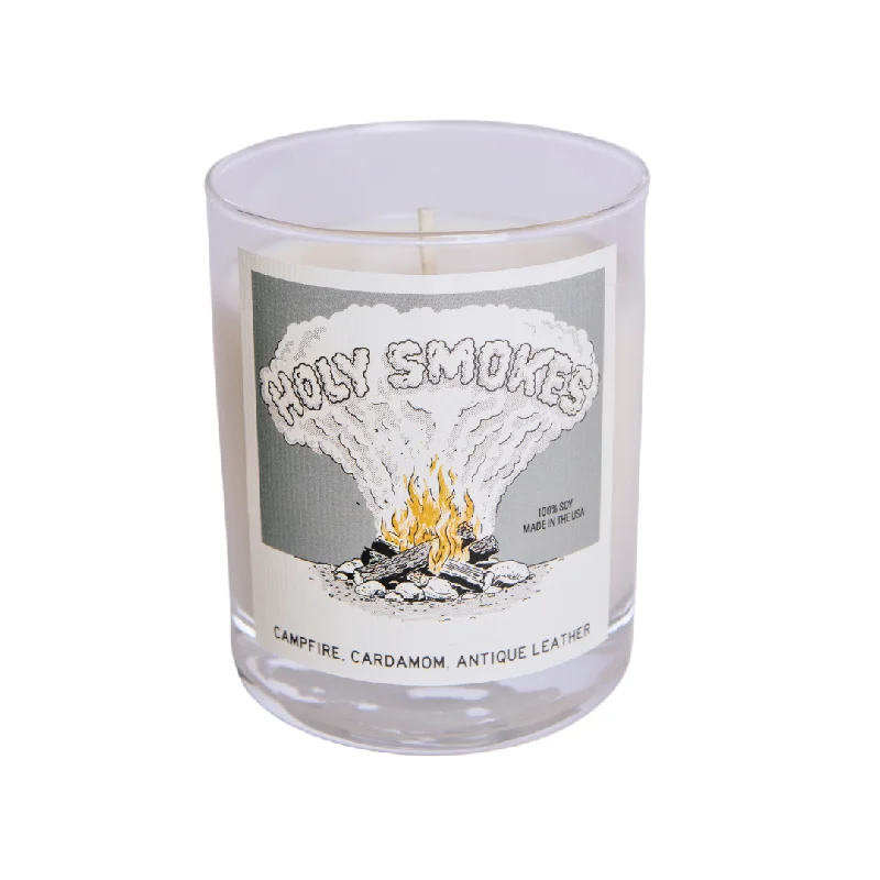 Christmas gift candles for stocking stuffers-Holy Smokes Wild West Candle