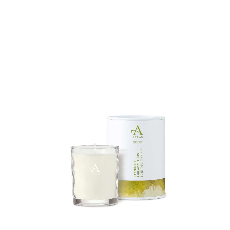 Christmas gift candles with apple cider scent-Jasmine & Philadelphus 8cl Candle