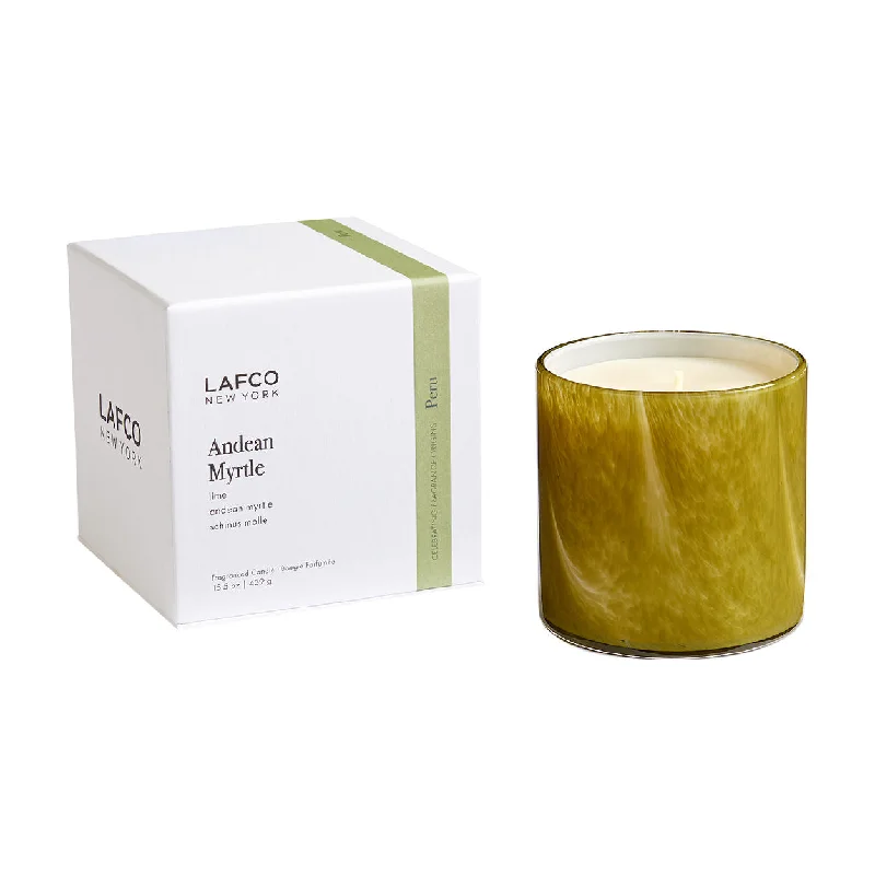 Festive Christmas gift candles with citrus notes-Andean Myrtle Signature Candle