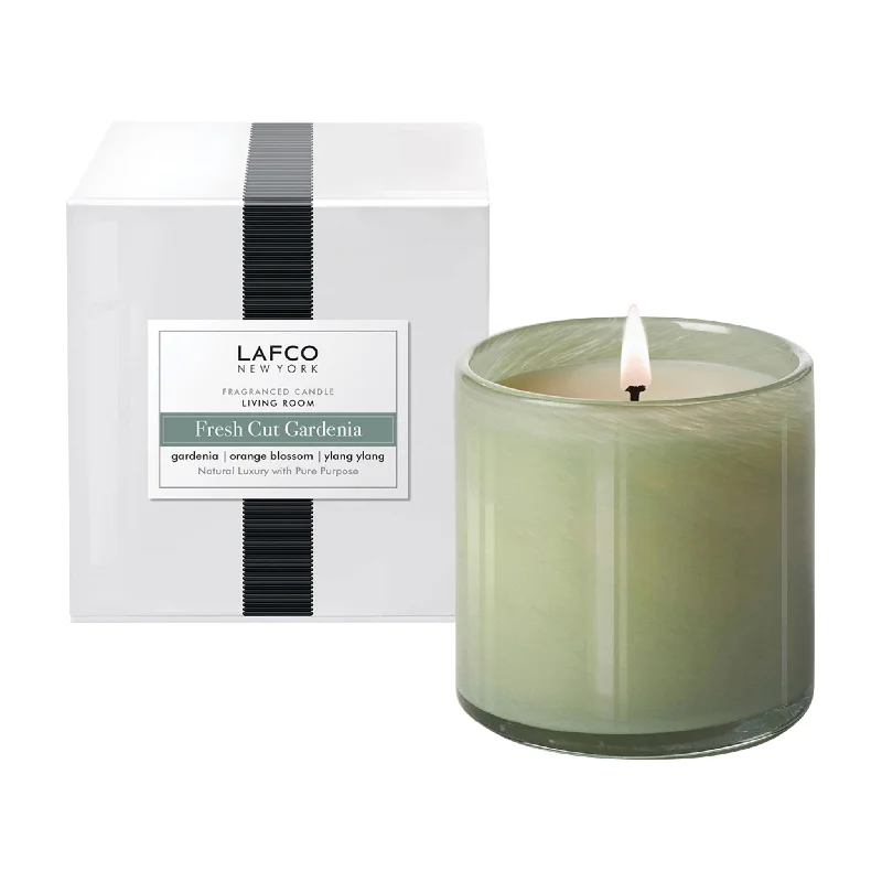 Christmas gift candles with holiday floral scents-Fresh Cut Gardenia Candle