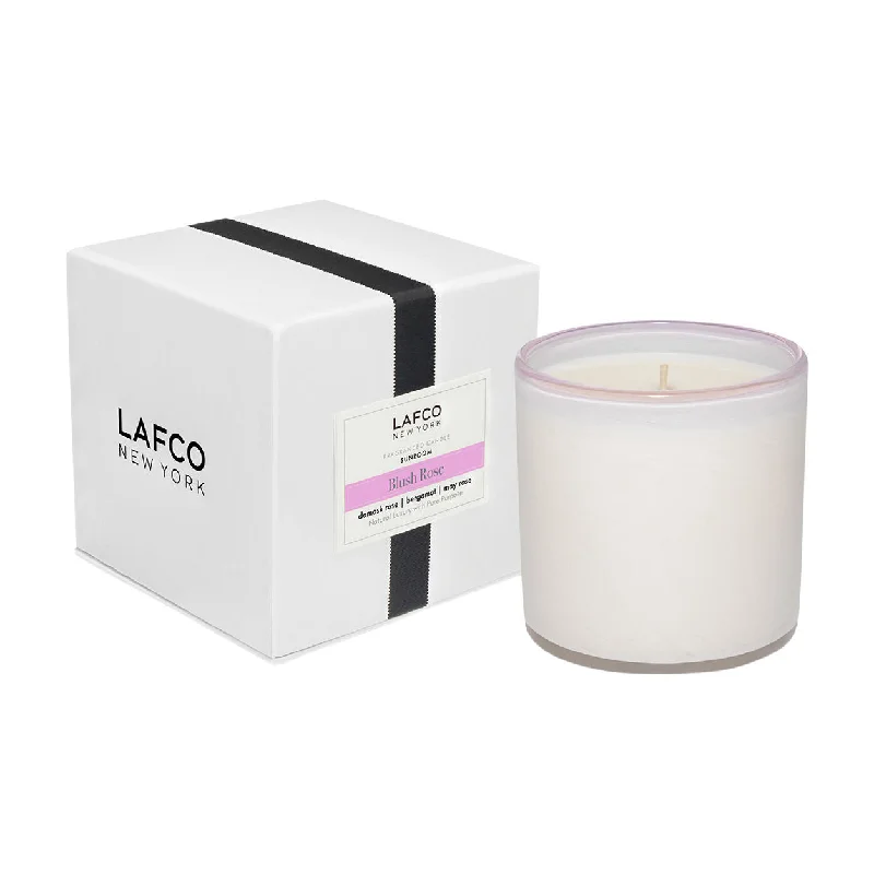 Luxury gift candles for Christmas with a holiday twist-Blush Rose Signature Candle