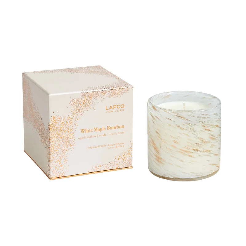 Fragrant Christmas gift candles for festive relaxation-White Maple Bourbon Candle (Limited Edition)