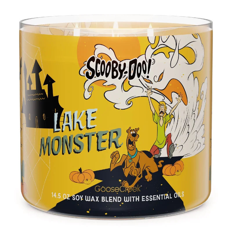 Christmas gift candles with pine scent for a winter touch-Lake Monster 3-Wick Scooby-Doo Candle