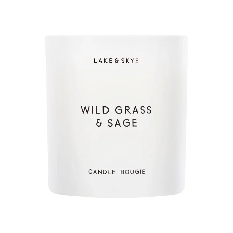 Small Christmas gift candles for secret Santa gifts-Wild Grass and Sage Candle