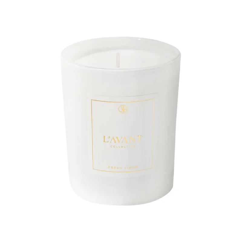 Premium Christmas gift candles with festive themes-Fresh Linen Candle