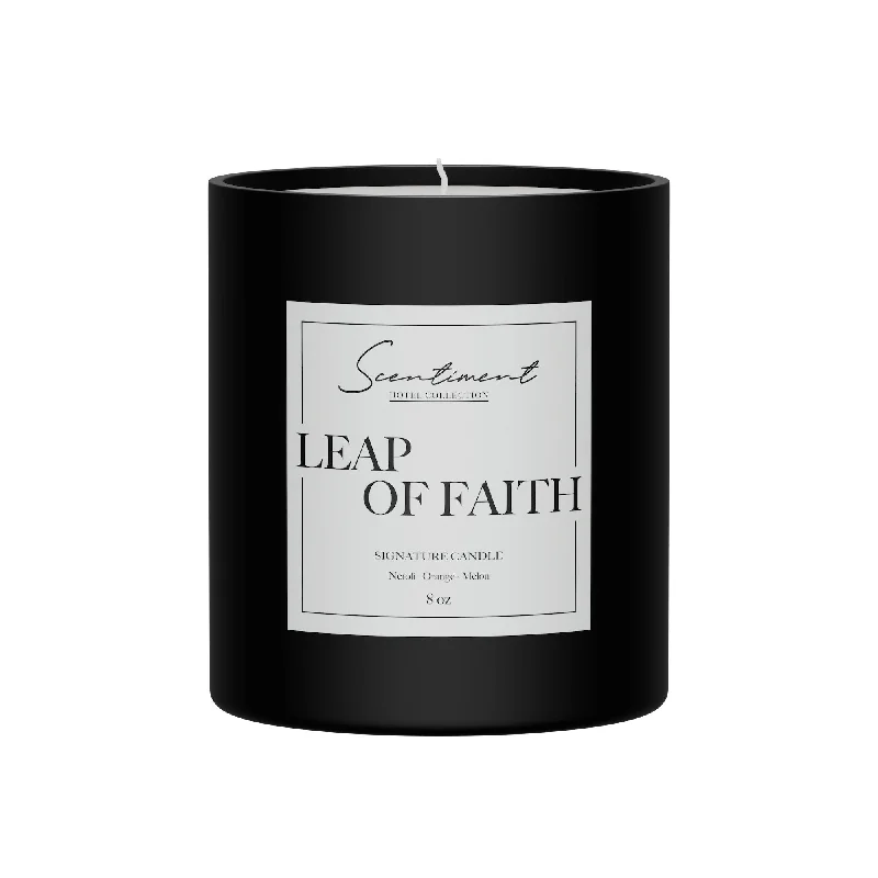 Scented Christmas gift candles for cozy vibes-Leap of Faith Candle