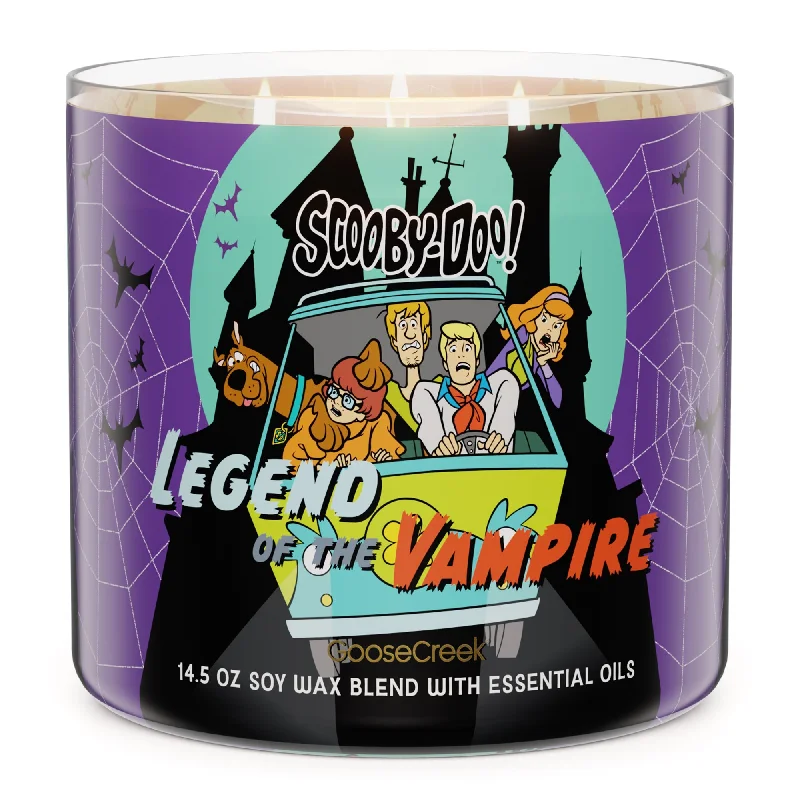 Christmas gift candles with gingerbread scent-Legend of the Vampire 3-Wick Scooby-Doo Candle