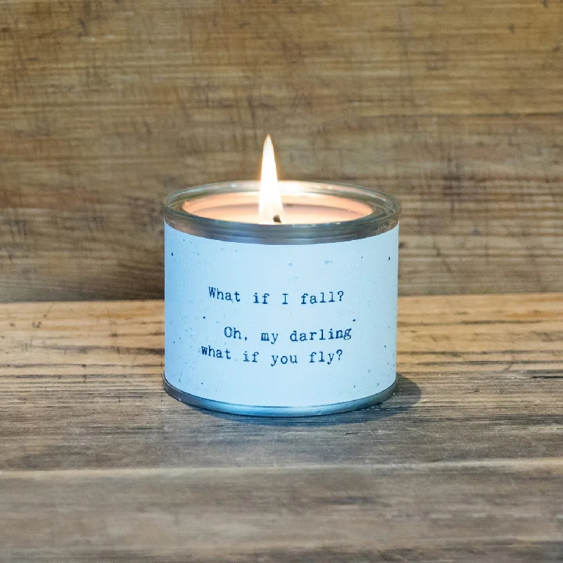 Artisan-crafted Christmas gift candles with Christmas motifs-Candle - Little Gem - What If I Fall