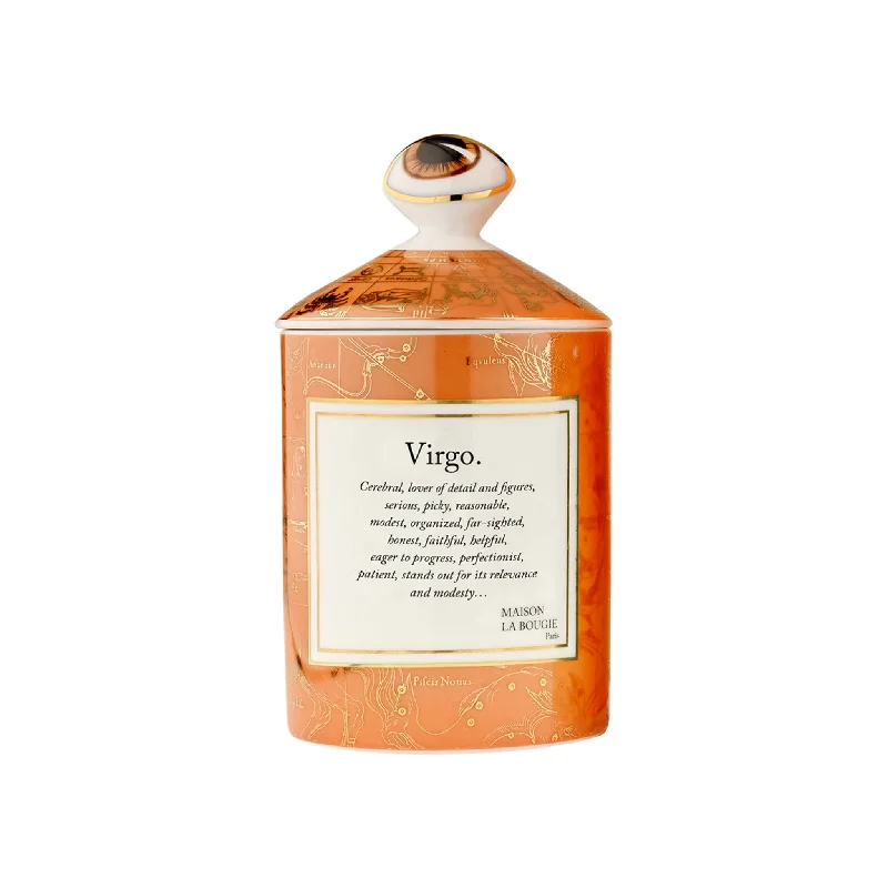 Soy wax Christmas gift candles for eco-friendly gifts-Virgo Candle