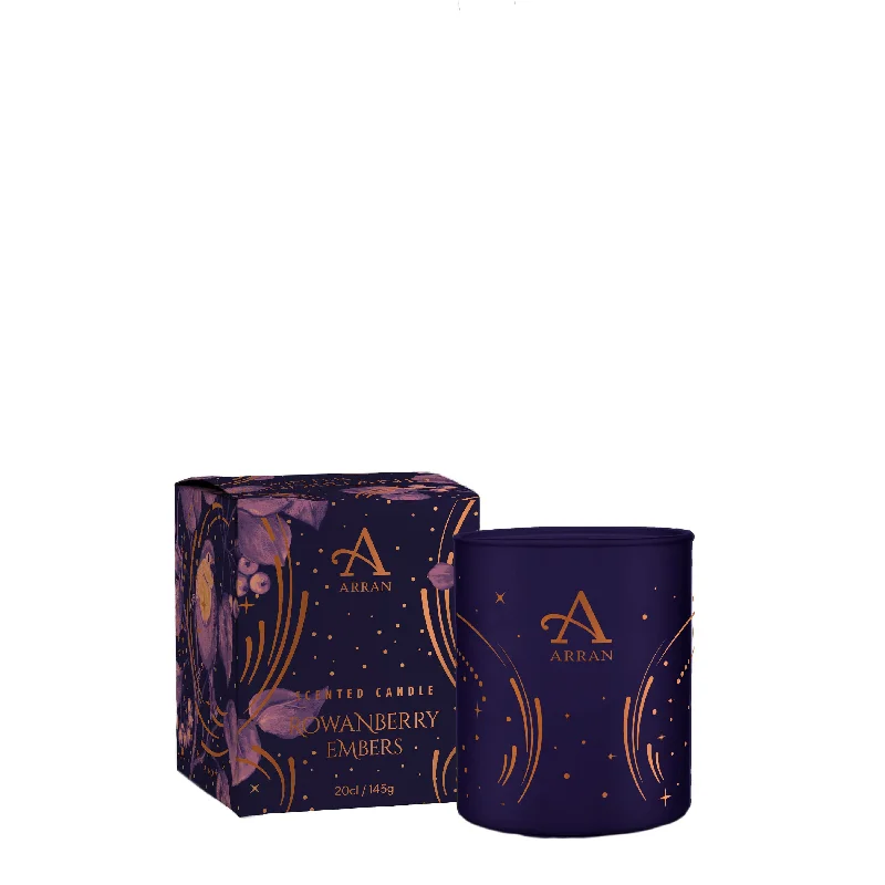 Themed Christmas gift candles for a holiday ambiance-Rowanberry Embers Seasonal 20cl Candle