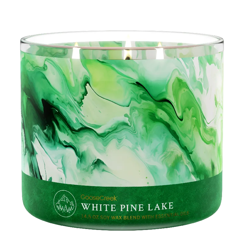 Holiday-themed Christmas gift candles for perfect presents-White Pine Lake Large 3-Wick Candle