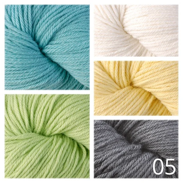 05:  2 skeins 5125/5124/5101/5122;  1 skein 5109