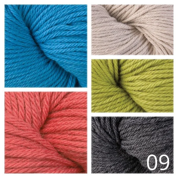 09:  2 skeins 51134/5126/5108/51132;  1 skein 5107