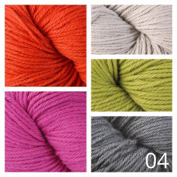 04:  2 skeins 5140/51135/5116/51132;  1 skein 5109