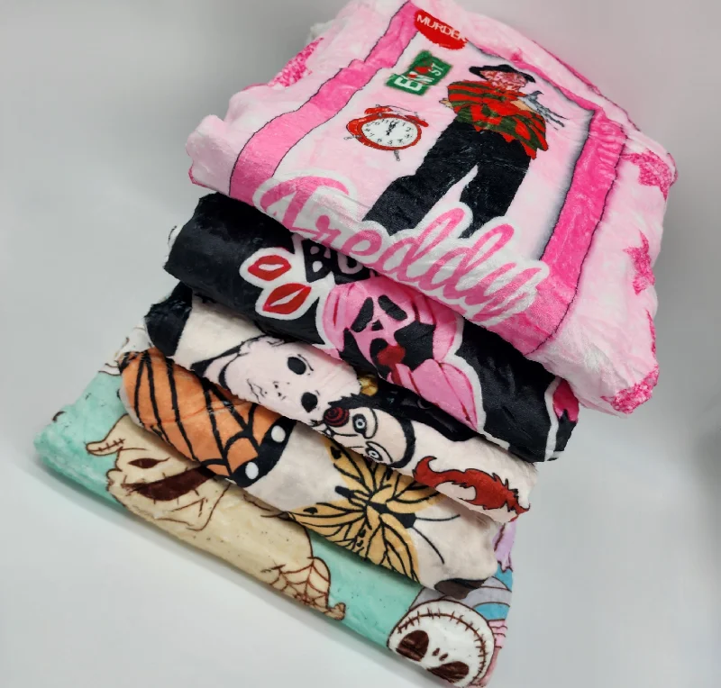 Cooling blanket series for hot sleepers-Halloween Blankets - IN STOCK