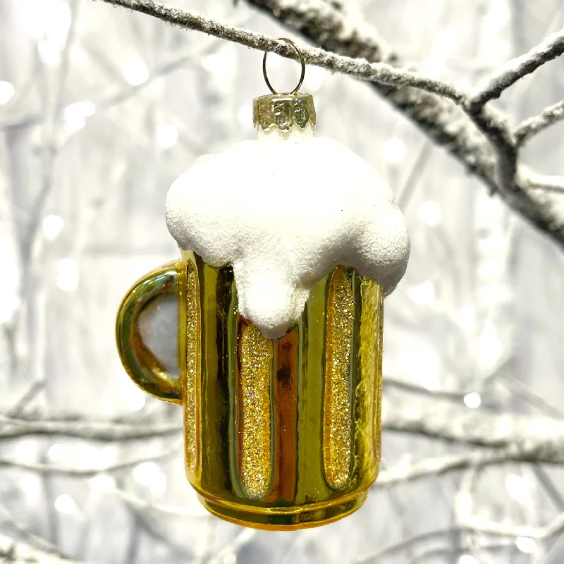 Christmas Decoration for eco-friendly homes-Beer Tankard Tree Bauble