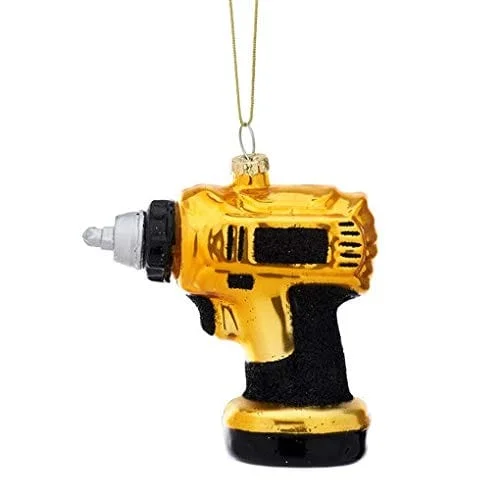 Christmas Decoration for bedroom glow-Black and Gold Drill Christmas Tree Decoration