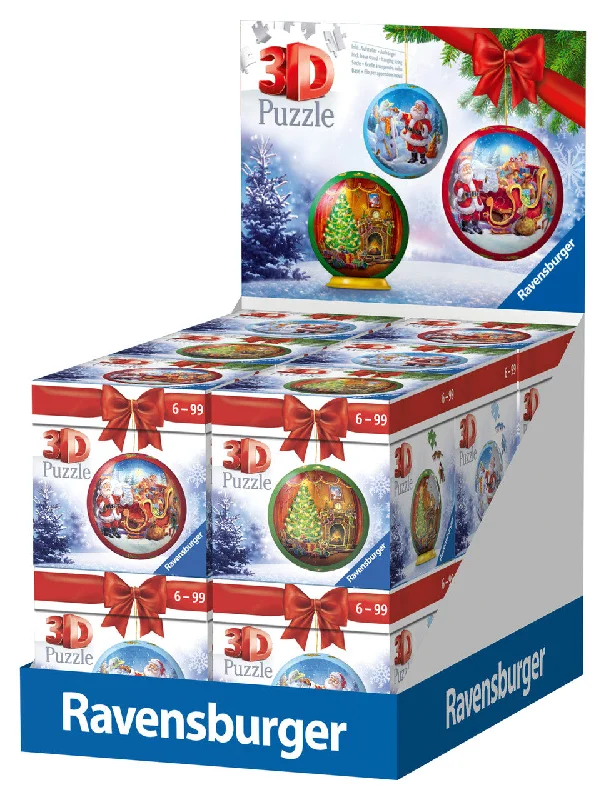 Christmas Decoration for classic beauty-Christmas Ornament (56 Piece) 3D Puzzle