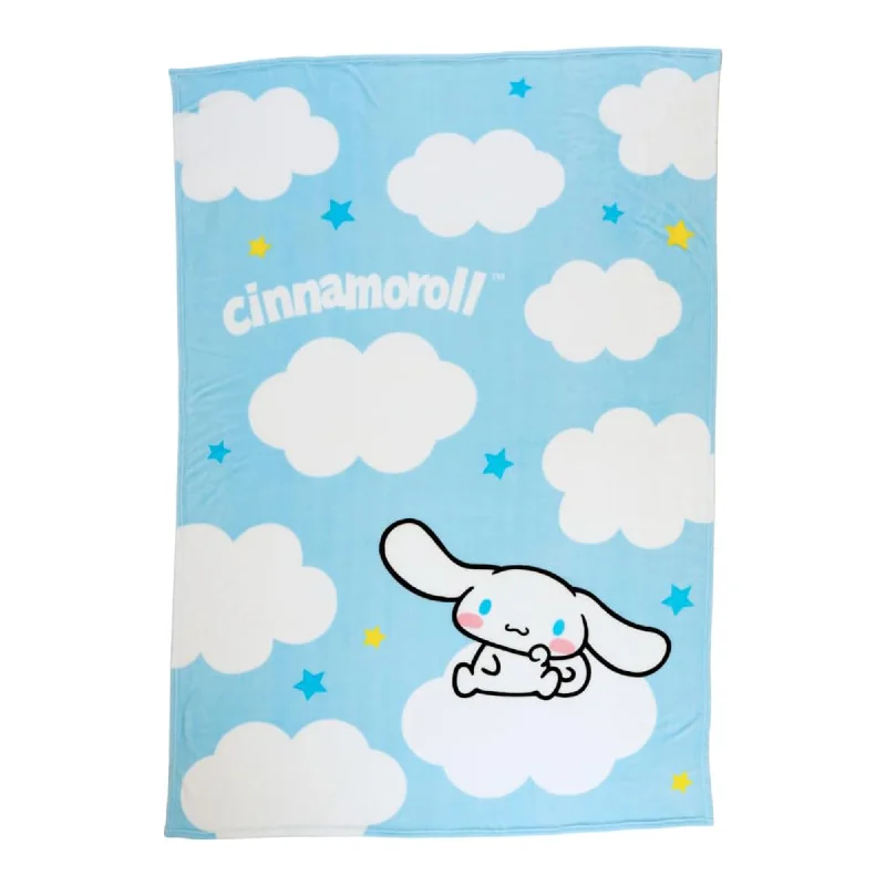 Soft cotton blanket series for a light feel-Cinnamoroll Wish Upon A Star Throw Blanket