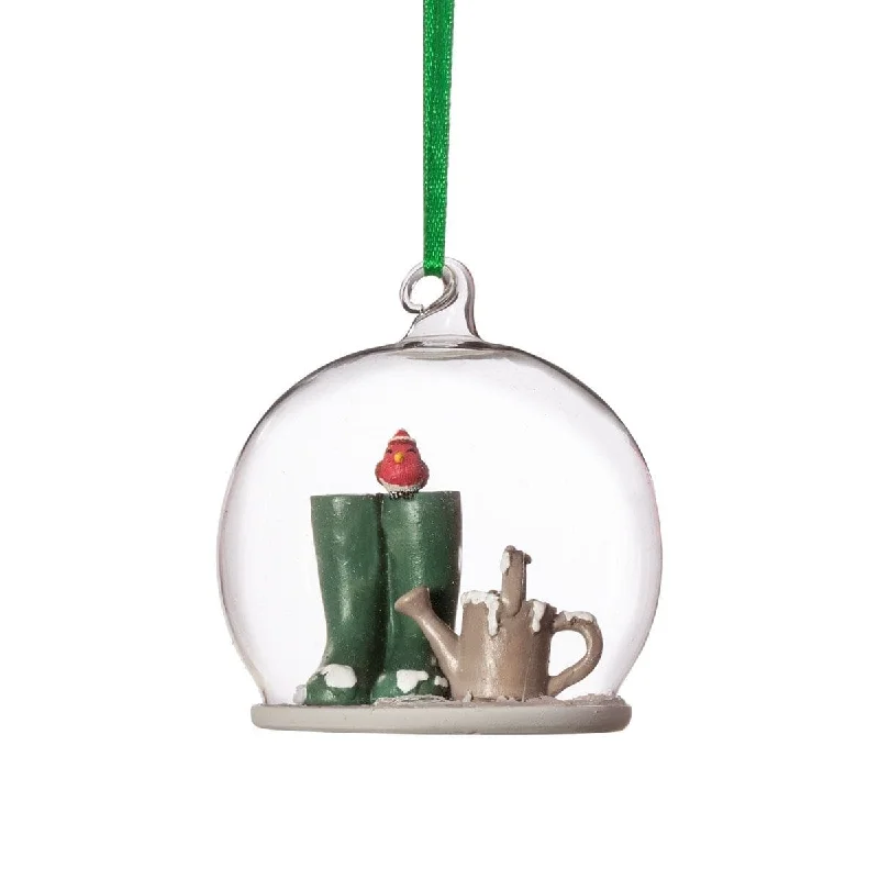 Christmas Decoration for rustic charm-Gardening Dome Christmas Tree Bauble