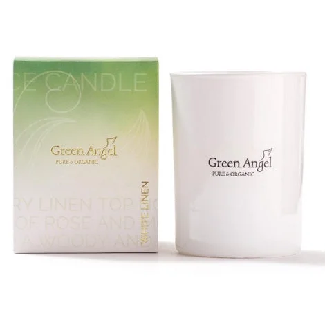 Christmas gift candles for Christmas Eve-Green Angel Candle 270G