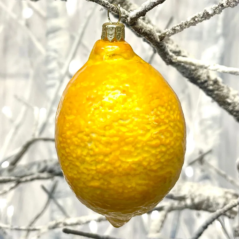 Christmas Decoration for sustainable style-Lemon Tree Bauble