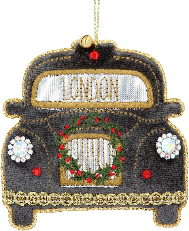 Christmas Decoration for peppermint twist-London Taxi Christmas Tree Decoration