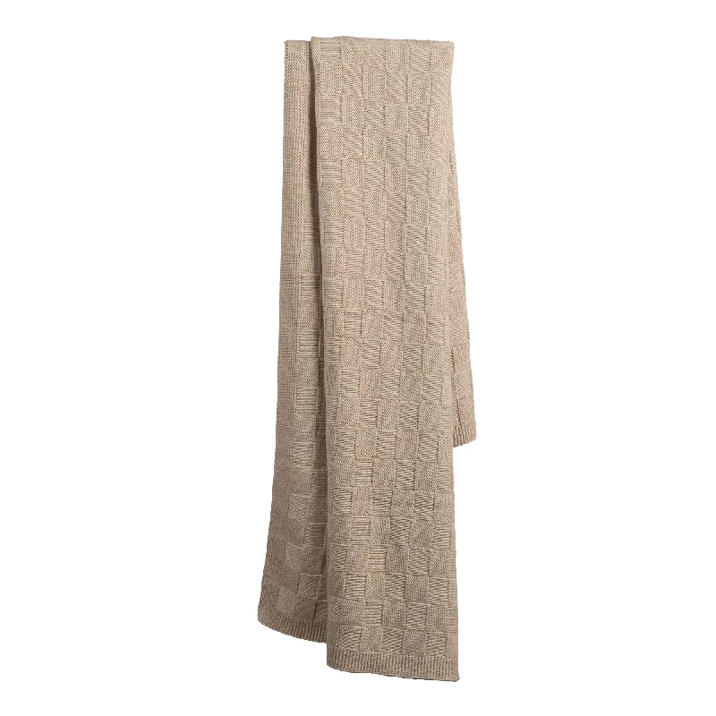 Soft and breathable blanket series for a cool night's sleep-Blanket Dama Mixed Cashmere