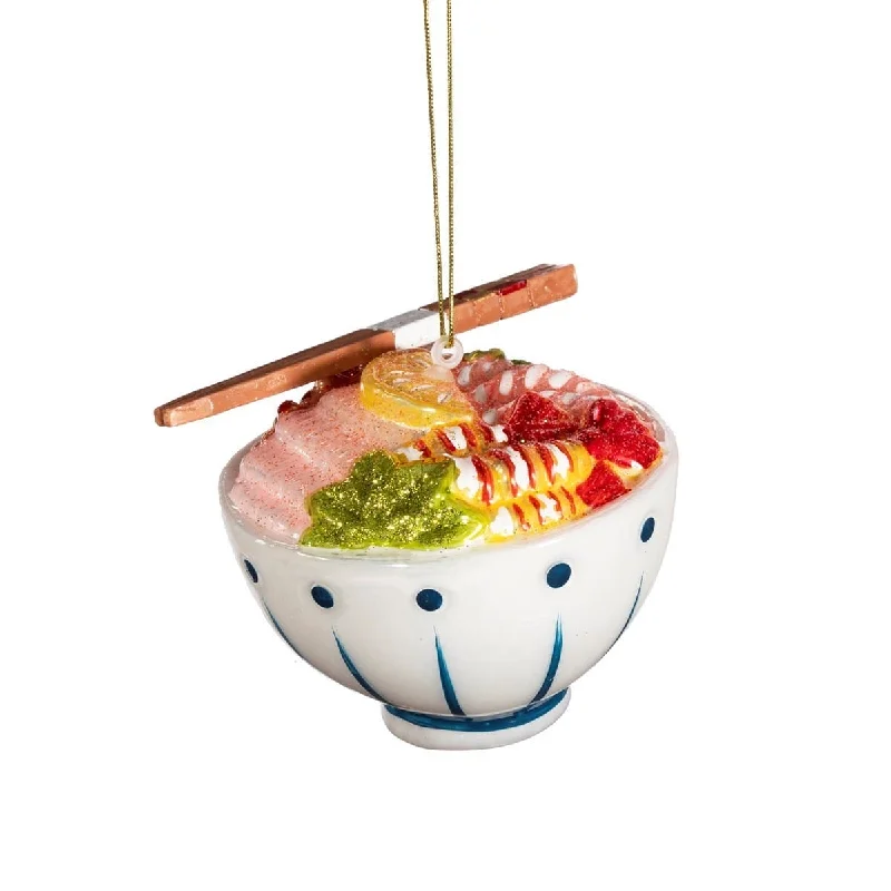 Christmas Decoration for game nights-Ramen Bowl Christmas Tree Decoration