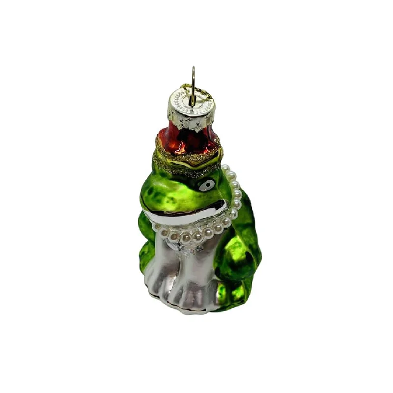 Christmas Decoration for outdoor yards-Royal Frog Christmas Tree Decoration