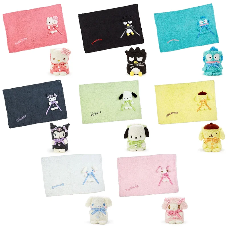 Oversized blanket series for extra comfort-Sanrio Characters Fluffy 2-Way Blanket