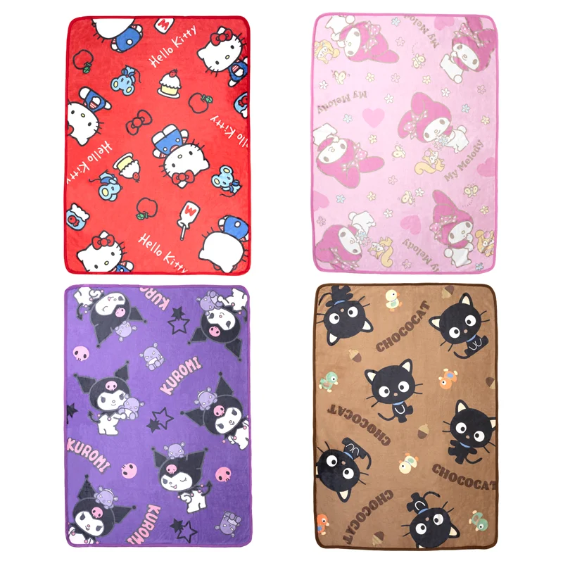 Blanket series with festive designs for holiday decor-Sanrio Interior Blanket