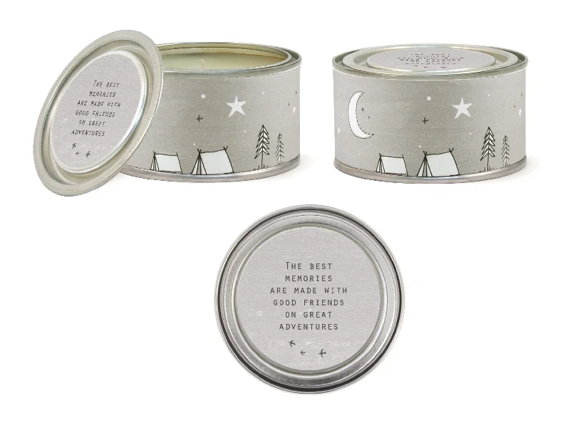 Holiday-scented Christmas gift candles for festive homes-The Best Memories Good Friends Scented Candle